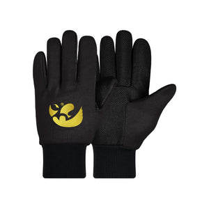 Iowa Hawkeyes NCAA Colored Palm Utility Gloves