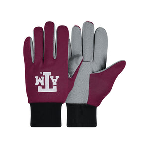 Texas A&M Aggies NCAA Colored Palm Utility Gloves