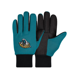 Jacksonville Jaguars NFL Colored Palm Utility Gloves