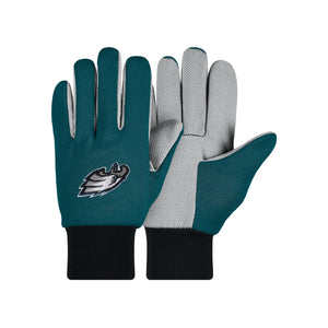 Philadelphia Eagles NFL Colored Palm Utility Gloves