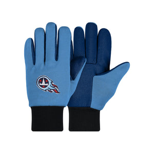 Tennessee Titans NFL Colored Palm Utility Gloves