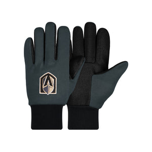 Vegas Golden Knights NHL Colored Palm Utility Gloves