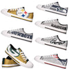 NFL Womens Glitter Low Top Canvas Shoes - Pick Your Team!