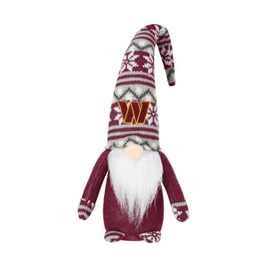 Washington Commanders NFL Bent Hat Plush Gnome