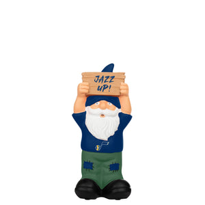 Utah Jazz NBA Slogan Sign Mini Gnome