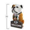 Green Bay Packers NFL Bulldog Statue