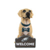 Philadelphia Eagles NFL Yellow Labrador Statue