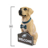 Philadelphia Eagles NFL Yellow Labrador Statue