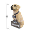 Seattle Seahawks NFL Yellow Labrador Statue