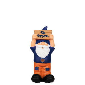 Chicago Bears NFL Slogan Sign Mini Gnome
