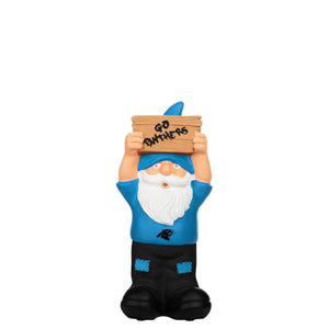 Carolina Panthers NFL Slogan Sign Mini Gnome