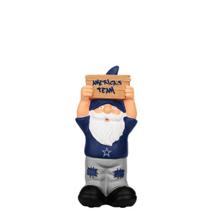 Dallas Cowboys NFL Slogan Sign Mini Gnome