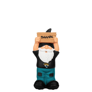 Jacksonville Jaguars NFL Slogan Sign Mini Gnome
