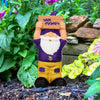 Minnesota Vikings NFL Slogan Sign Mini Gnome