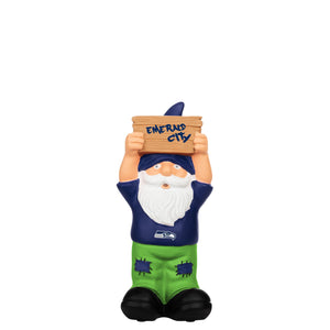 Seattle Seahawks NFL Slogan Sign Mini Gnome