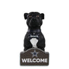 Dallas Cowboys NFL American Staffordshire Terrier Statue