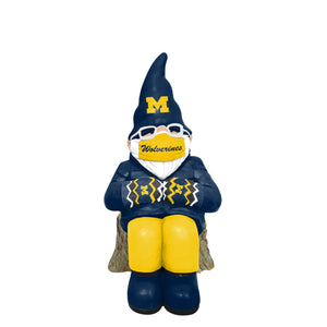 Michigan Wolverines NCAA Bundled Up Gnome