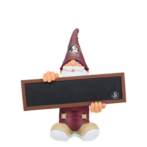 Florida State Seminoles NCAA Chalkboard Sign Gnome