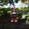Virginia Tech Hokies NCAA Chalkboard Sign Gnome