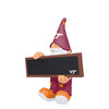 Virginia Tech Hokies NCAA Chalkboard Sign Gnome