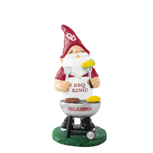 Oklahoma Sooners NCAA Grill Gnome