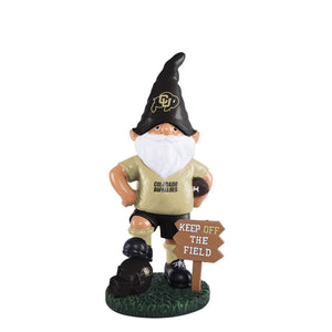 Colorado Buffaloes NCAA Keep Off The Field Gnome
