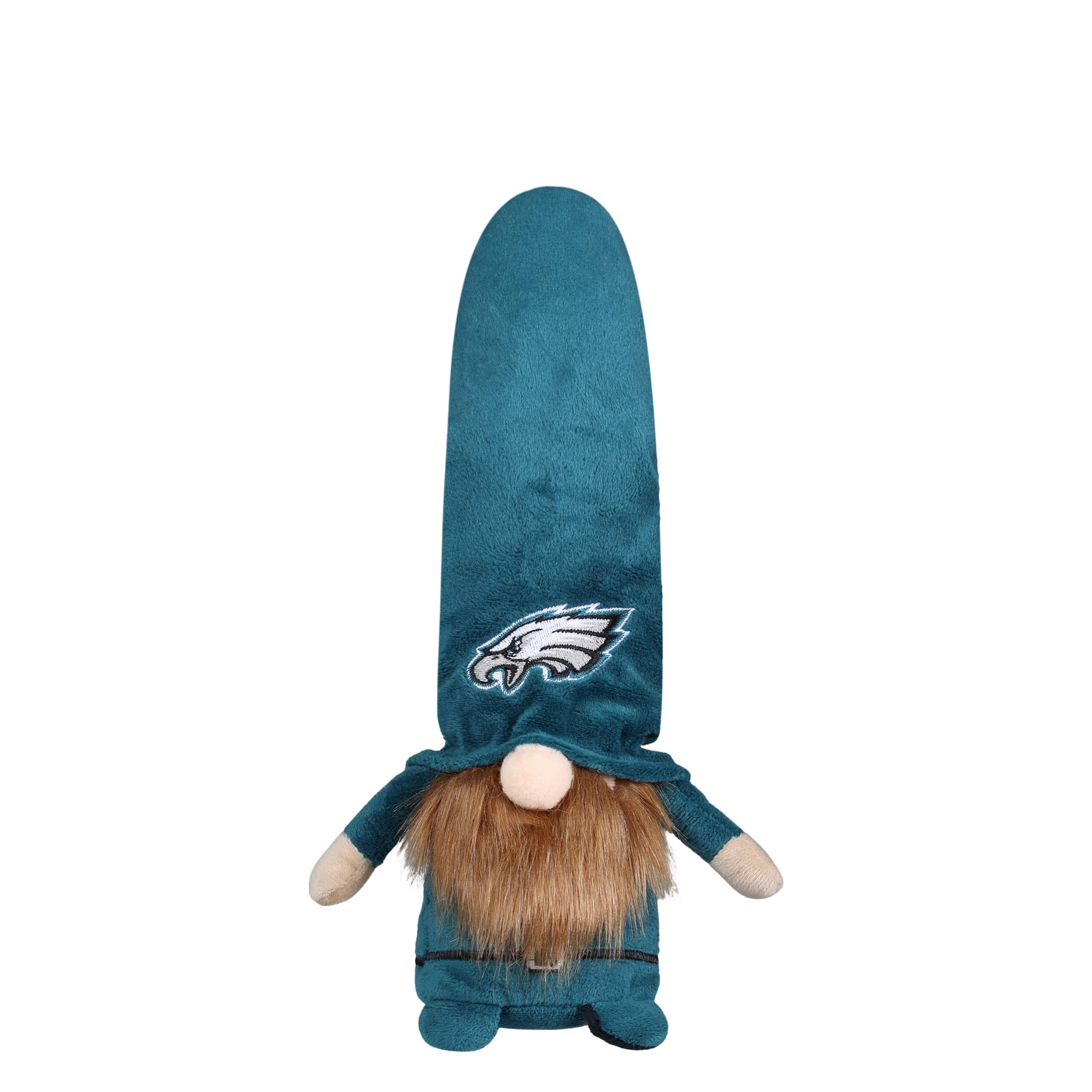 Philadelphia Eagles NFL Plaid Hat Plush Gnome Ornament