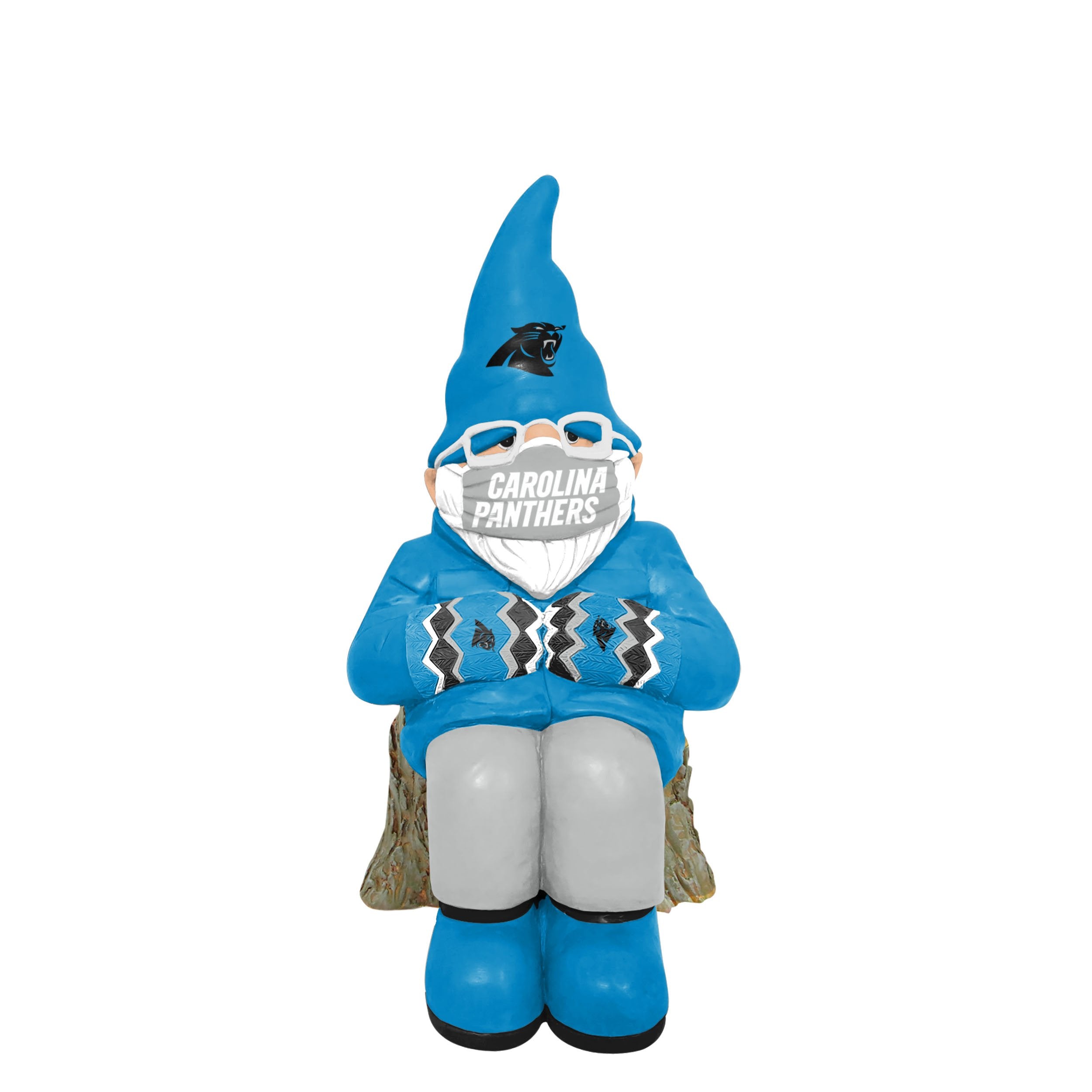 Carolina Panthers NFL Bundled Up Gnome