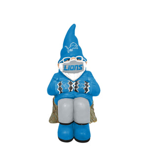 Detroit Lions NFL Bundled Up Gnome