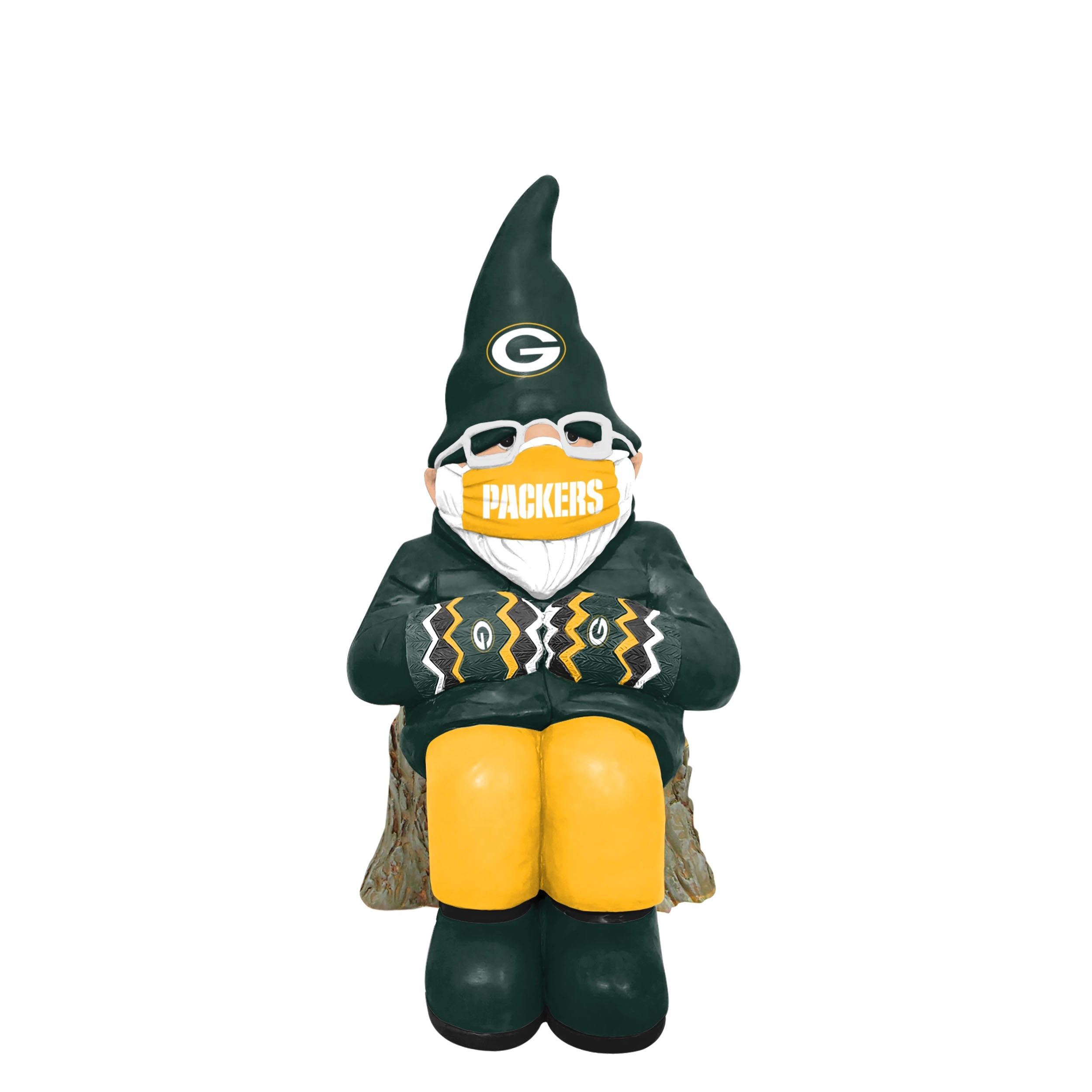 Green Bay Packers NFL Bundled Up Gnome