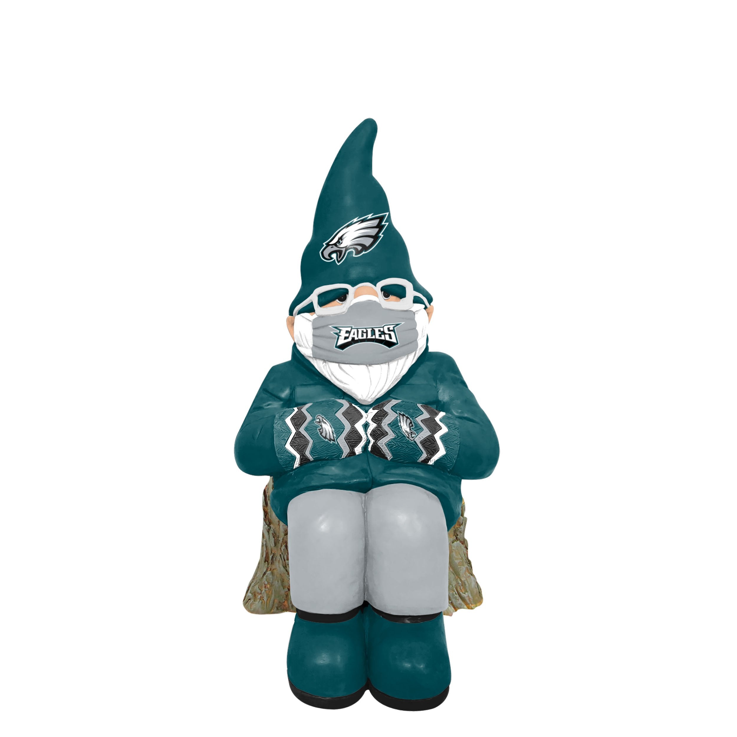 Philadelphia Eagles Fan Gnome Ornament