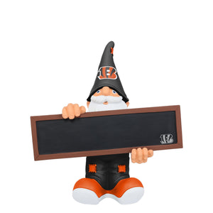Cincinnati Bengals NFL Chalkboard Sign Gnome