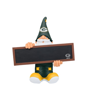Green Bay Packers NFL Chalkboard Sign Gnome