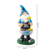 Carolina Panthers NFL Grill Gnome