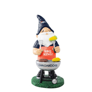 Denver Broncos NFL Grill Gnome