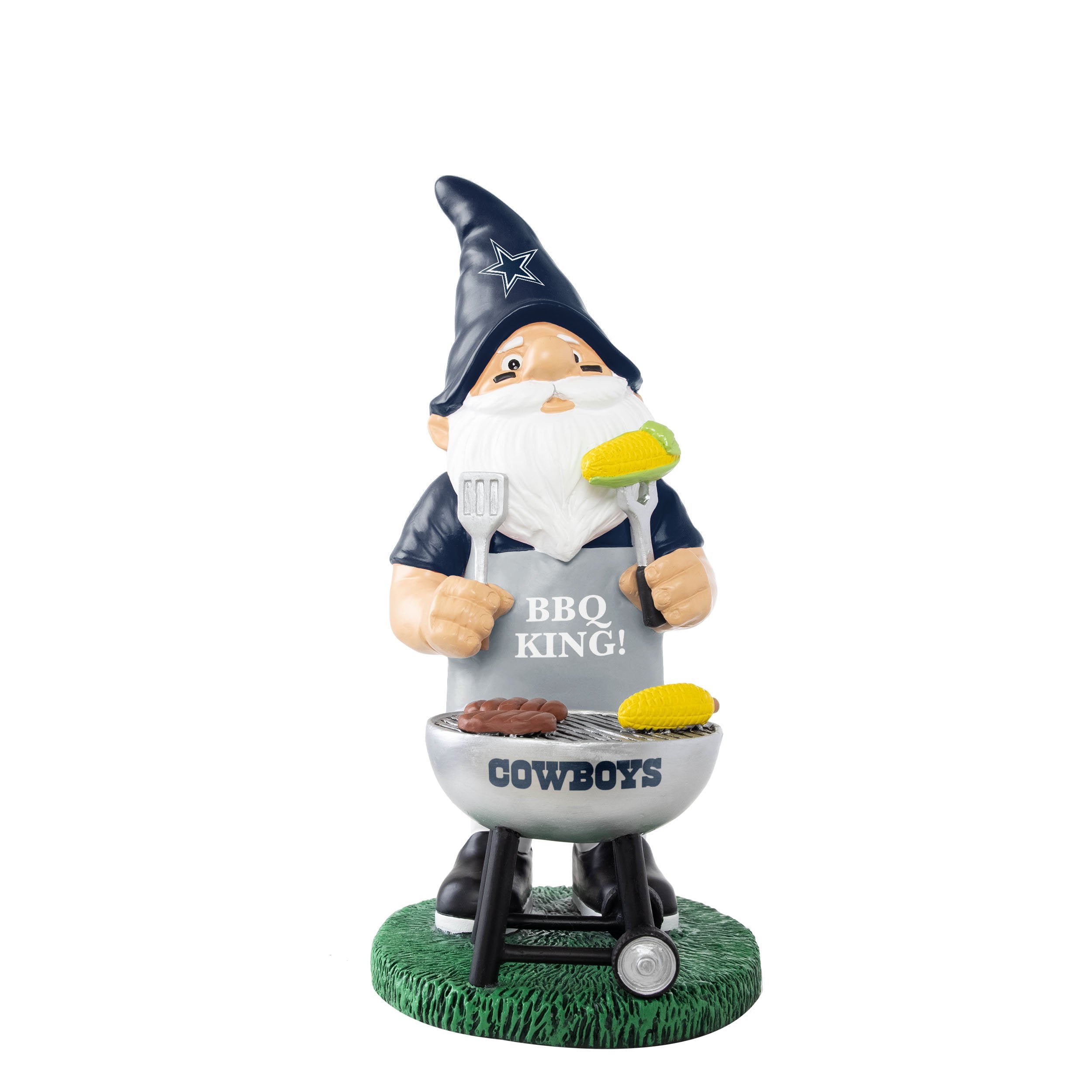 Dallas Cowboys Football Gnome with Beard | Dallas Cowboys Gnome | About 9  in tall | NEW | HANDMADE to Order