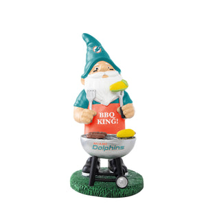 Miami Dolphins NFL Grill Gnome