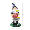 New England Patriots NFL Grill Gnome