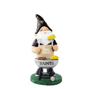 New Orleans Saints NFL Grill Gnome