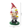 San Francisco 49ers NFL Grill Gnome