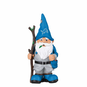 Detroit Lions NFL Holding Stick Gnome