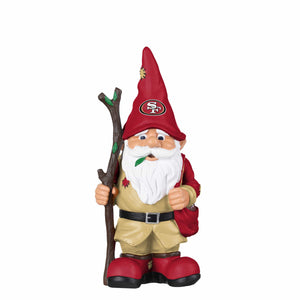 San Francisco 49ers NFL Holding Stick Gnome