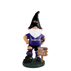 Baltimore Ravens NFL Keep Off The Field Gnome