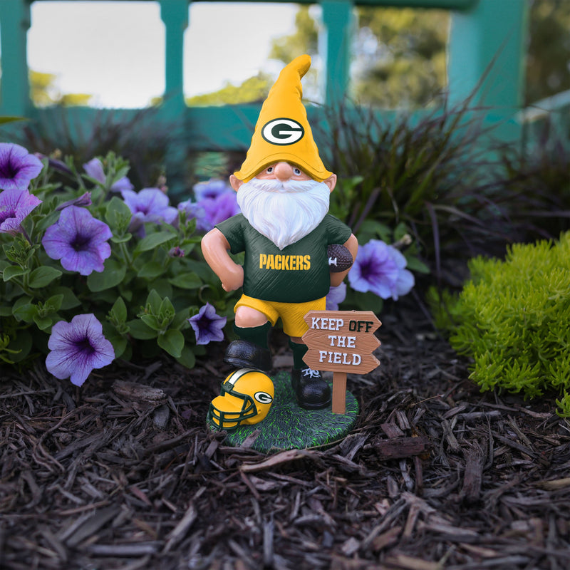 Green Bay Packers NFL Keep Off The Field Gnome