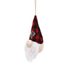 Atlanta Falcons NFL Plaid Hat Plush Gnome Ornament