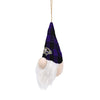 Baltimore Ravens NFL Plaid Hat Plush Gnome Ornament