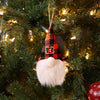 Cincinnati Bengals NFL Plaid Hat Plush Gnome Ornament