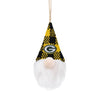 Green Bay Packers NFL Plaid Hat Plush Gnome Ornament