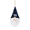 New York Giants NFL Plaid Hat Plush Gnome Ornament