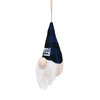 New York Giants NFL Plaid Hat Plush Gnome Ornament